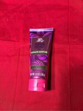 New Spa Luxury Tropical Coconut Ultimate Moisture Body Lotion - Purple & Pink